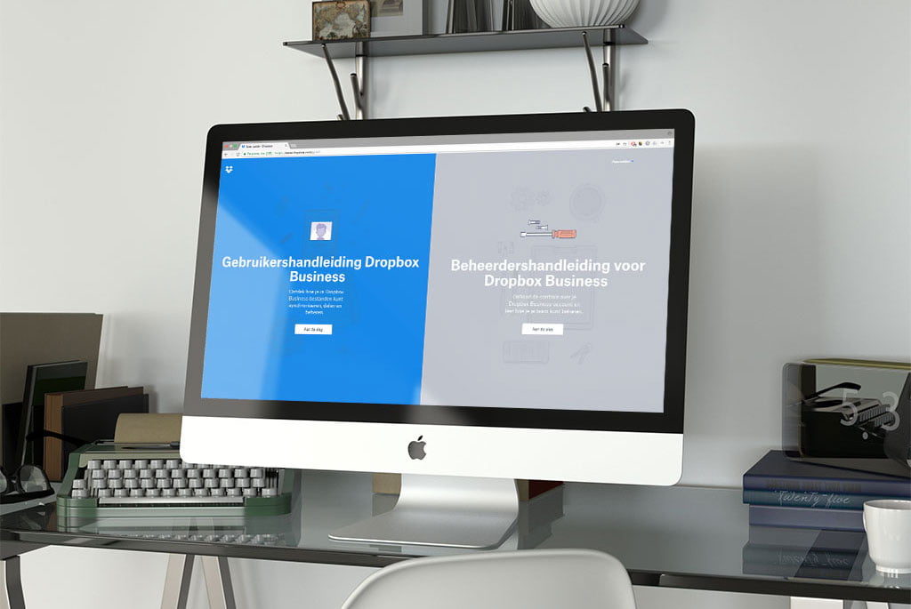 Webdesign trends 2018 Splitscreen