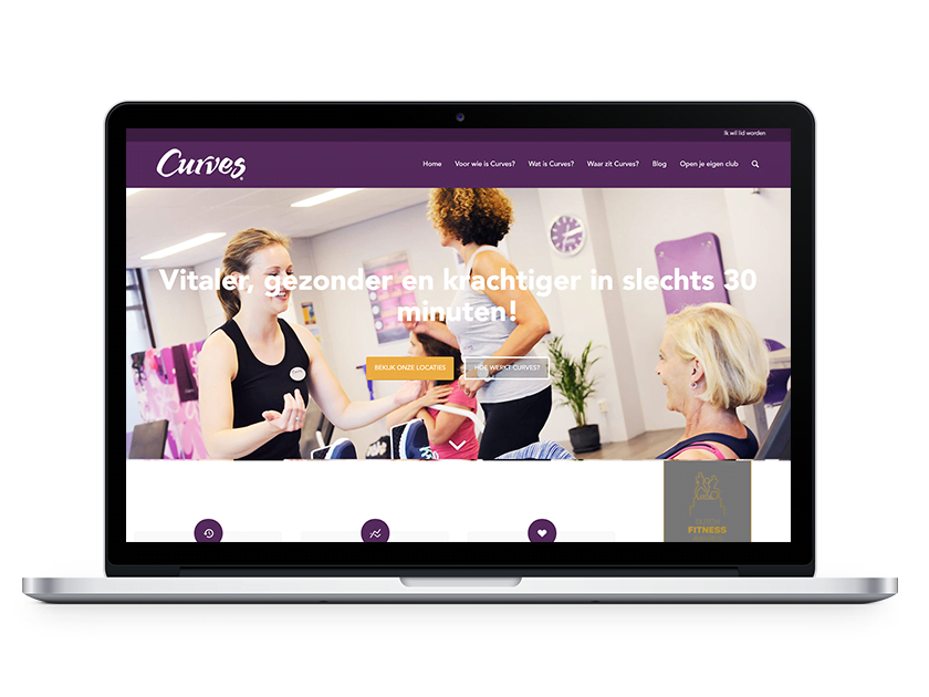 Webdesign Curves Holland Curves.nl