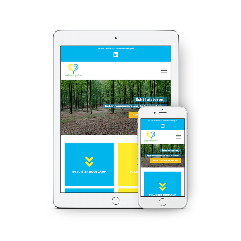 Website ontwerp VerbindingsPunt
