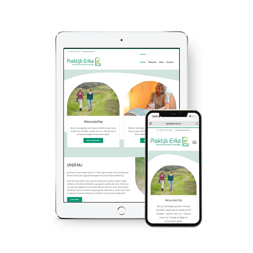 Website Praktijk Erika